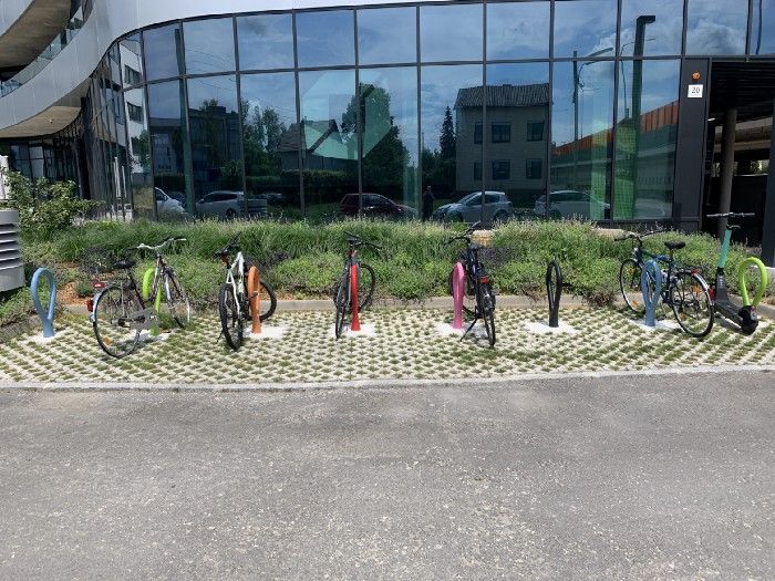 Bikes at the office