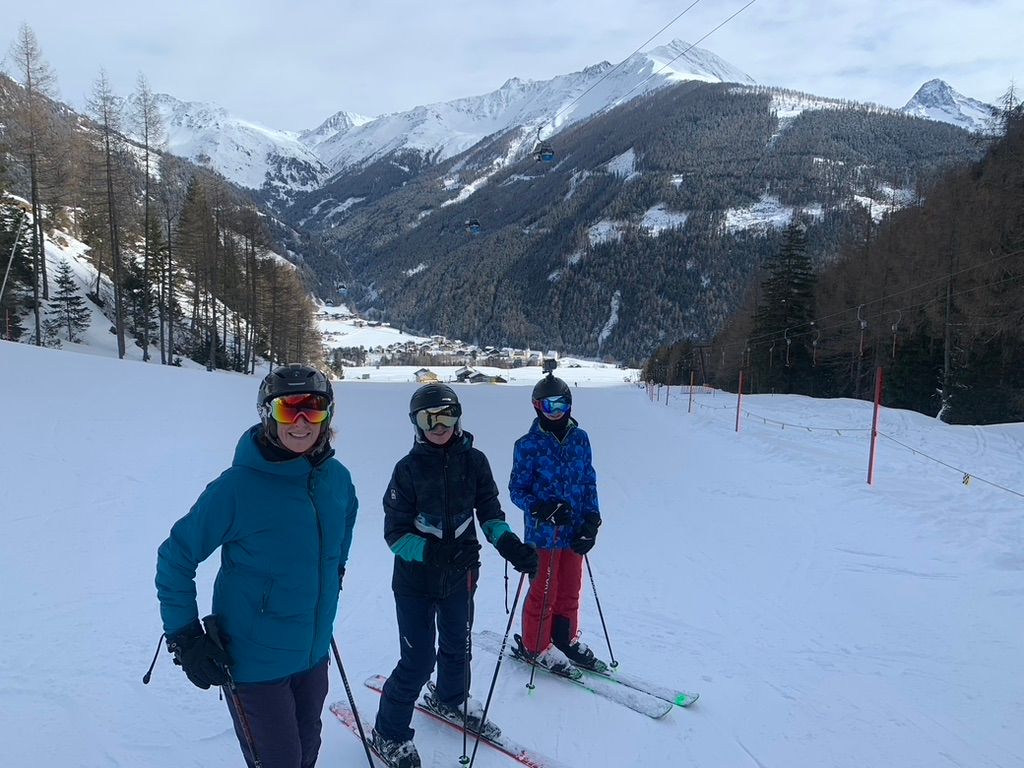 Skiing in E. Tirol