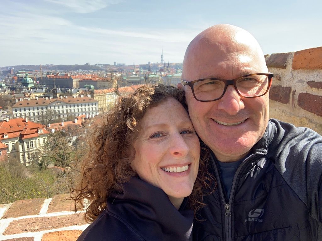 View from Prague castle